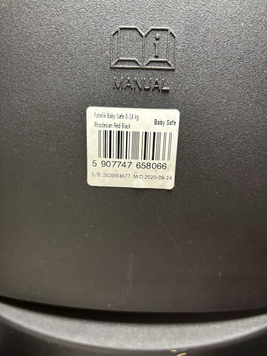 Fotelik Baby Safe Rhodesian, 0-18 kg, obrotowy, malo uzywany, bezwypad