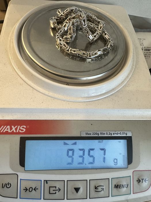 Srebrny Łańcuch Królewski 93g p.925