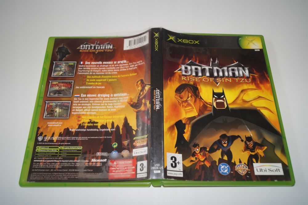 Batman Rise Of Sin Tzu Xbox Pudełkowa