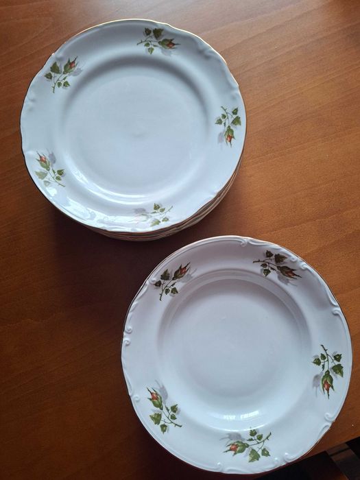Porcelana chodzież talerze obiadowe