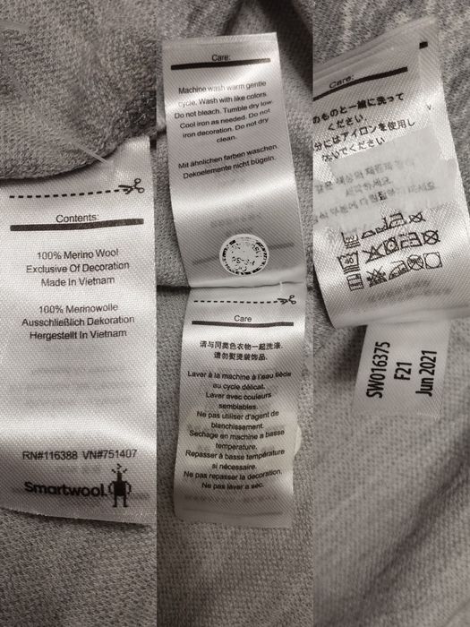 Smartwool термокофта термобілизна меріносова шерсть merino wool