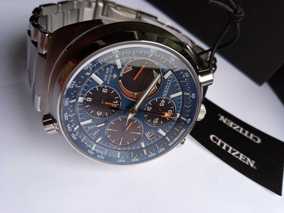 Японские часы Citizen Promaster Tsuno AV0070-57L Сапфир тахиметр 200м