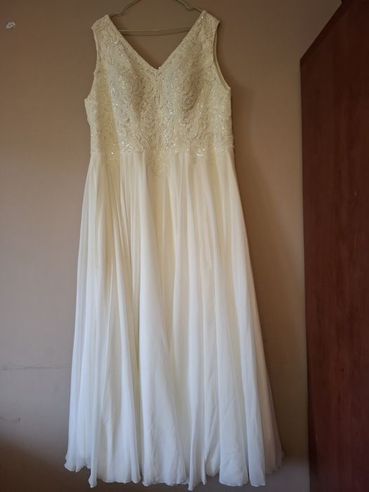 Suknia ślubna boho 48-52