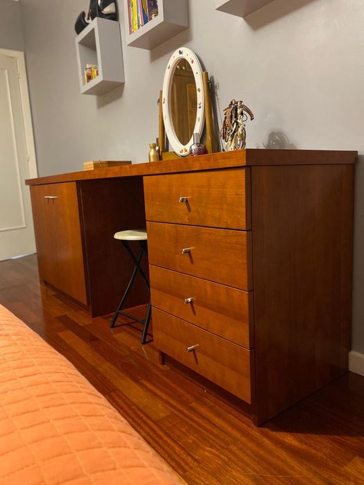 Cômoda/Secretária Cerejeira