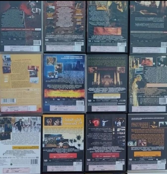 Coleção de filmes em DVD