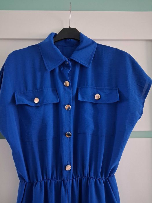 Kombinezon kobaltowy r. M