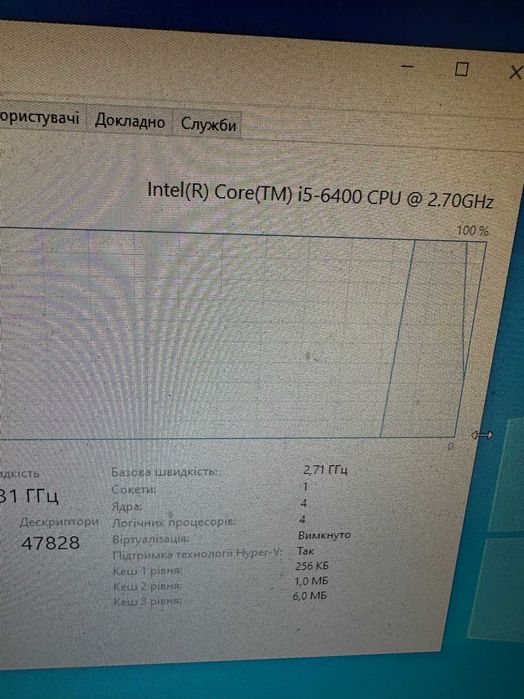 Неттоп Lenovo ThinkCentre M910q USFF i5 6400 8GB SSD 120Gb