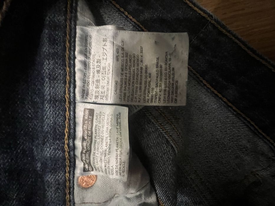 Джинси levis сині