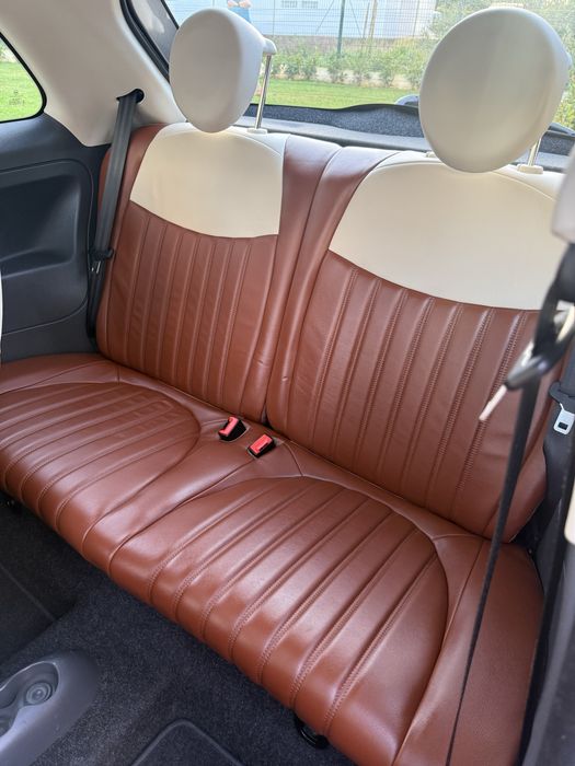 2014 • Turbo 0.9 • Fiat 500 • 1 Dono • 85 cv • Bancos em Pele • Teto