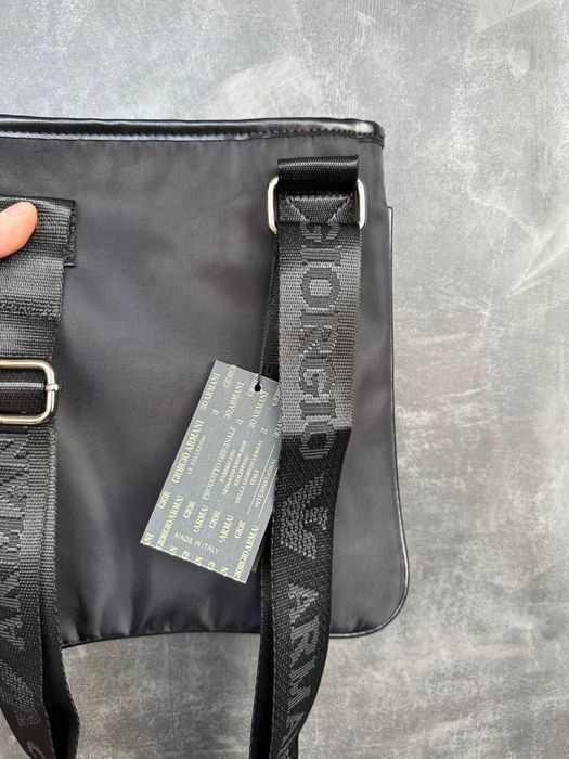 Мужская сумка планшетка Армани, чоловіча барсетка сумка армані