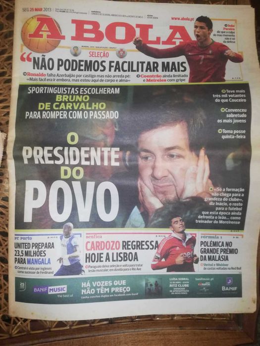 Eleição de Bruno de Carvalho - Sporting- 2013