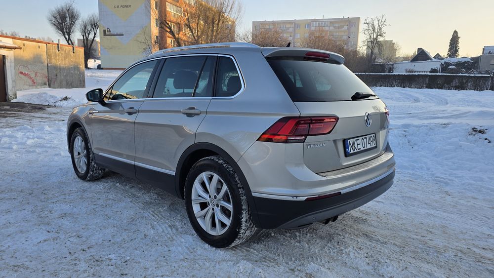 Vt tiguan high line 2.0 Diesel 190 km automat 4x4 ładny zamiana