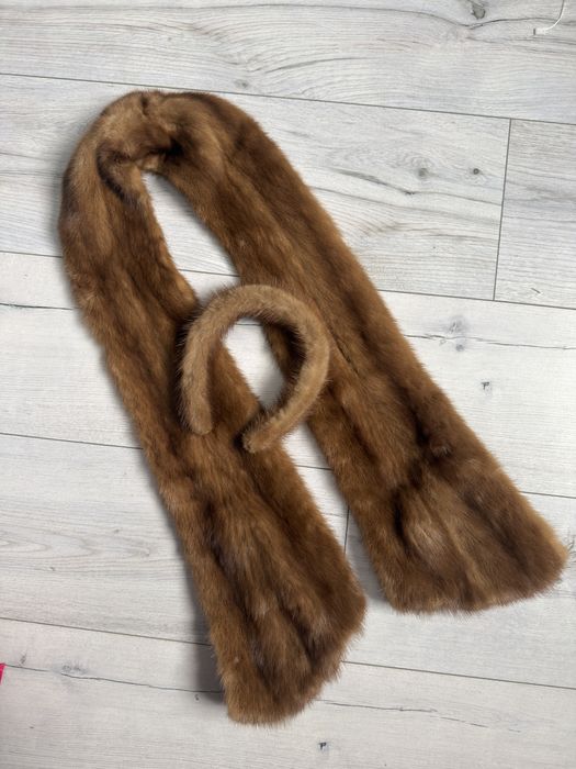 Норковий комірець обруч норковый воротник