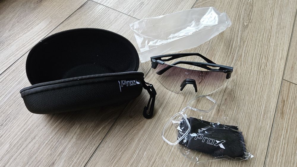 Sprzedam okulary rowerowe Prox viu ll czarne