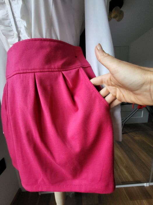 Spódnica różowa kieszenie Dunnes 36