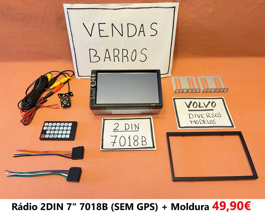 (NOVO) Rádio 2DIN • VOLVO • S40 V40 S70 V70 C70 850 • Android [4+64GB]