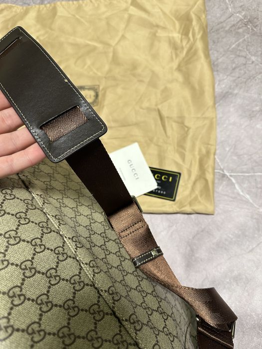 Сумка Gucci шкіряна велика LV prad nsw tech