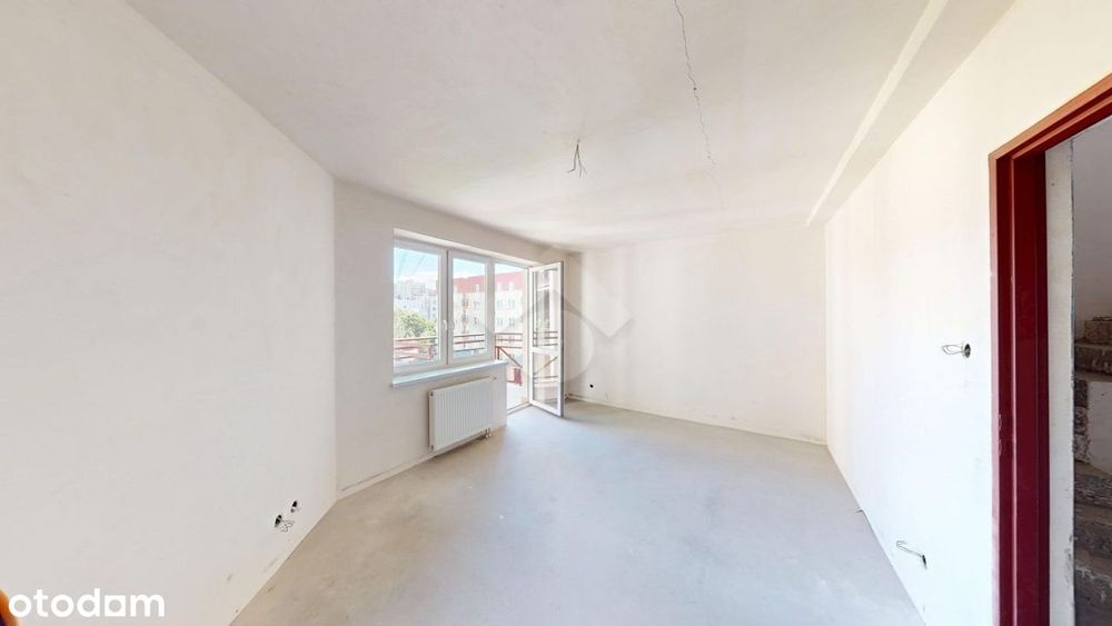 Dwukondygnacyjne mieszkanie w stanie deweloperskim