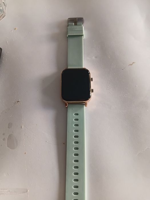 1 Relogio Techno Time modelo 3397 w bracelete  em silicone (Novo)