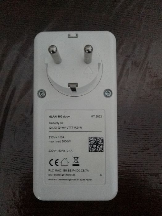 Tomada/Repetidor de Internet DEVOLO