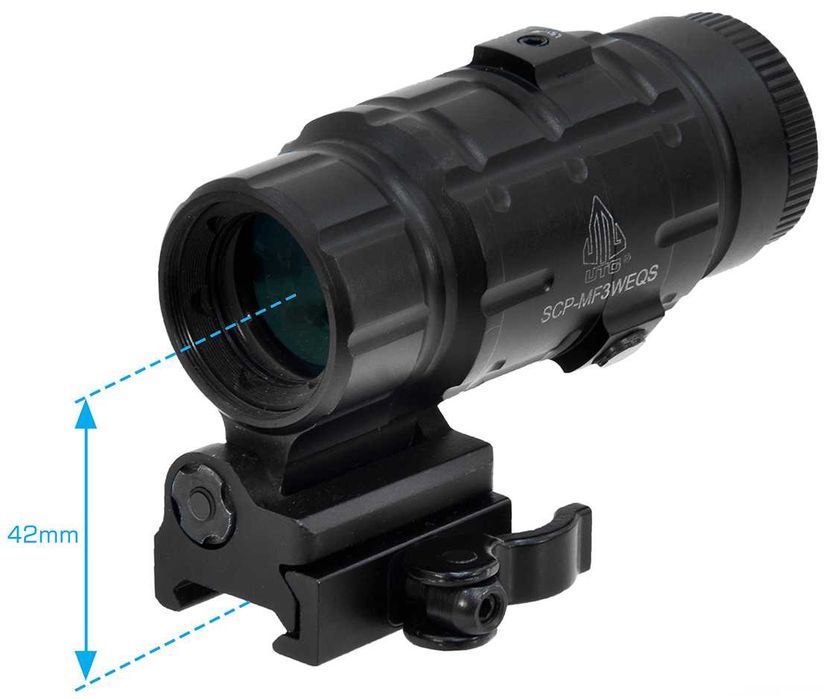 Магнифер Leapers UTG 3X25 откидной совместимый с EOTech и Aimpoint