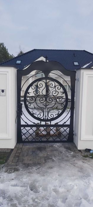 Sztacheta metalowa dwustronna , sztacheta docinana na wymiar