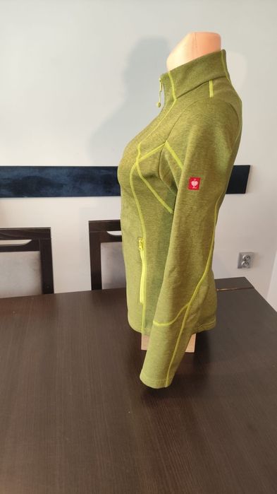 bluza Engelbert Strauss Functional Sweat Jacket Melange dzianinowa