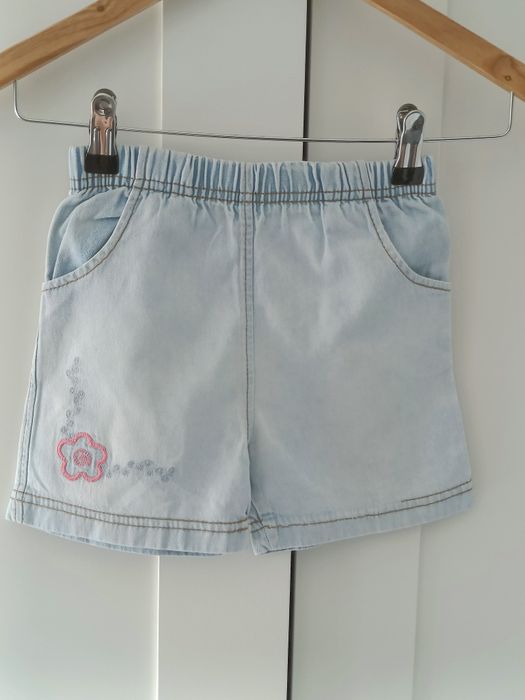 Jeansowe spodenki 92
