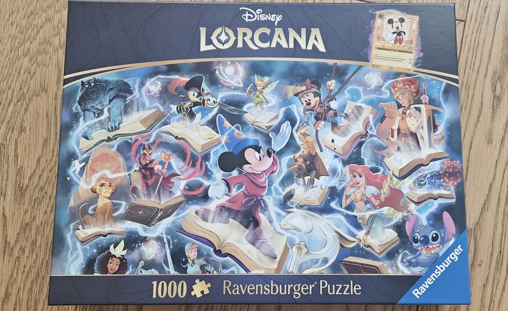 Puzzle RAVENSBURGER Disney Lorcana Steel (1000 elementów)