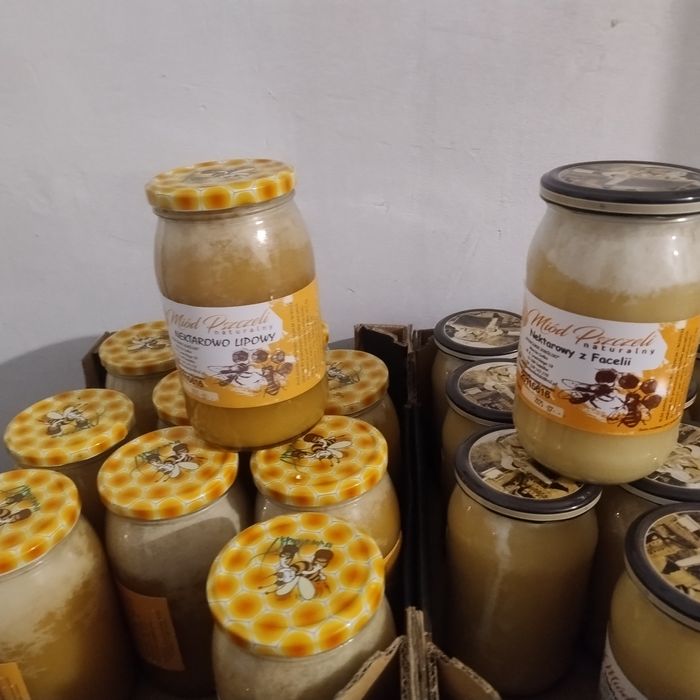 Miód lipowy, faceliwoy, pyłek kwiatowy, pierzga, propolis