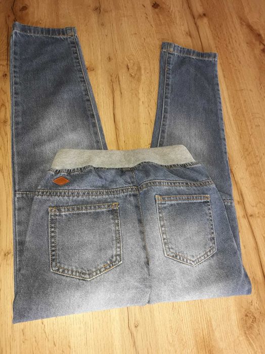 spodnie dżinsowe dla chłopca r. 134 COCCODRILLO ściągacz w pasie