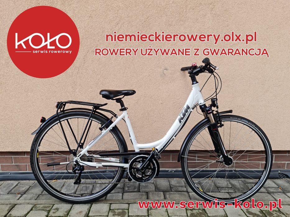 Rower damski crossowy damka KTM koła 28 SHIMANO DEORE XT okazja alu