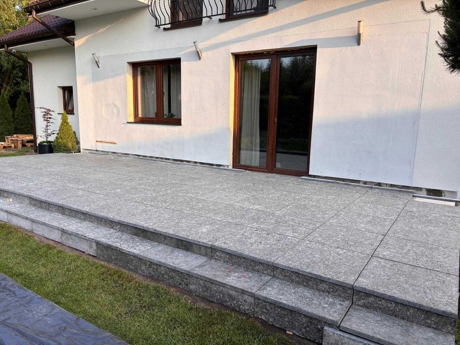 WYPRZEDAŻ !! Kostka brukowa  Granitowa Cięta na podjazd