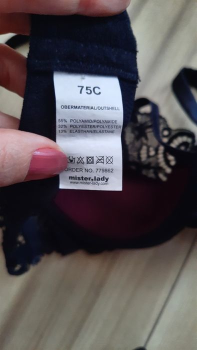 Elegancki biustonosz Mister Lady r. 75 C