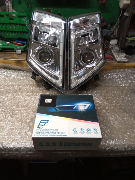 Фари Bi-LED з лінзами для Volvo FH – Продаж/Обмін