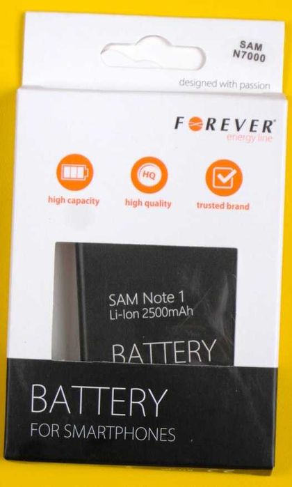 Bateria SAMSUNG N7000 Note 1 i9220 EB615268VU 2500mAh
