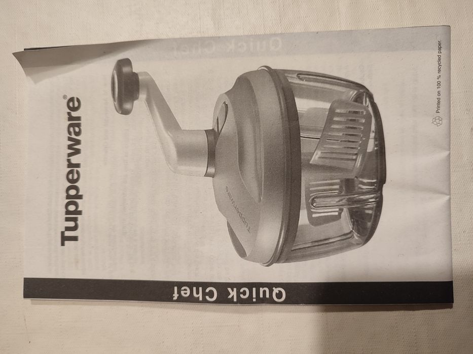 Quick chef Tupperware novo