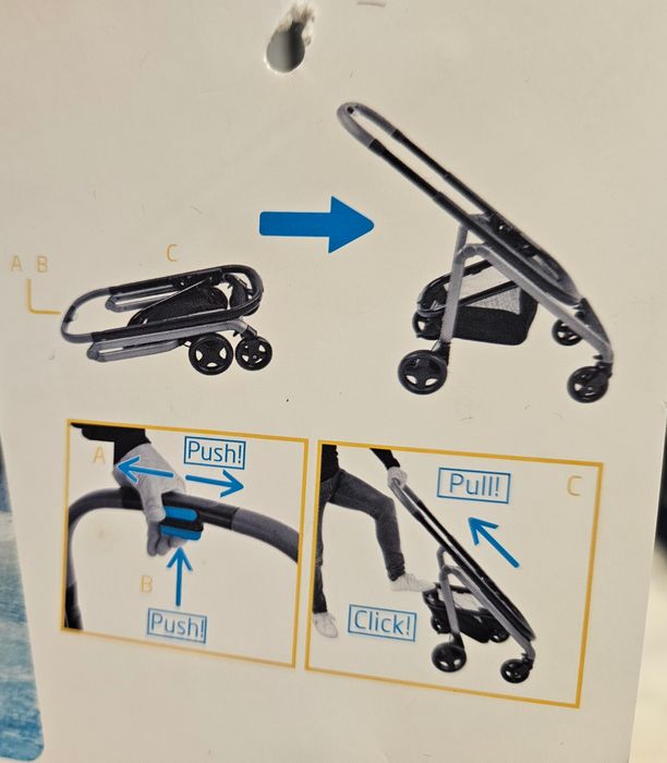 Carrinho de Bebé BEBÉ CONFORT Lila SP Essential Graphite