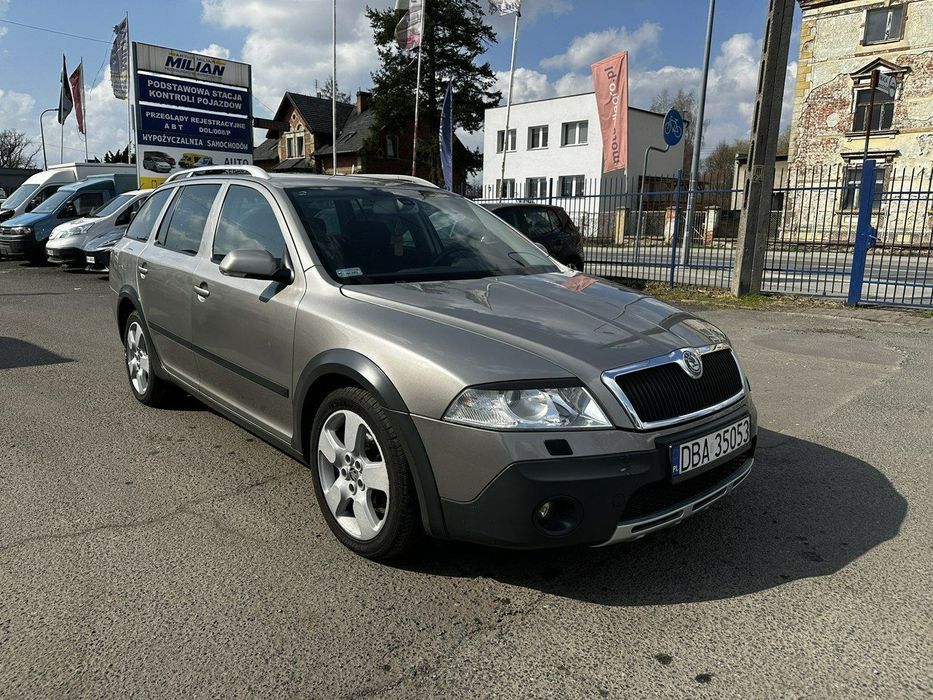 Skoda Octavia Skoda Octavia 4X4 Scout 2.0TDI-140KM Bogate wyposażenie Model 2008