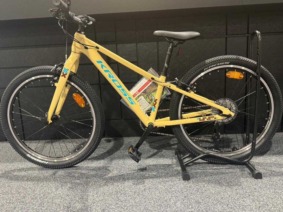 Rower dziecięcy MTB KROSS Level JR 1.0 Beż Raty 0%