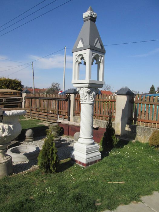 Donica betonowa, donice betonowe ciężka, podstawa prostokątna