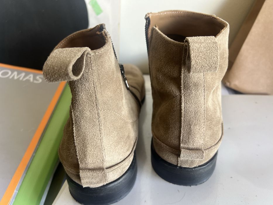 Botins Homem em Couro
