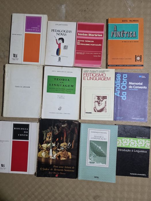 Livros para ensino Ensino Secundário e Universitário Área de letras - Linguística e Literatura moderna