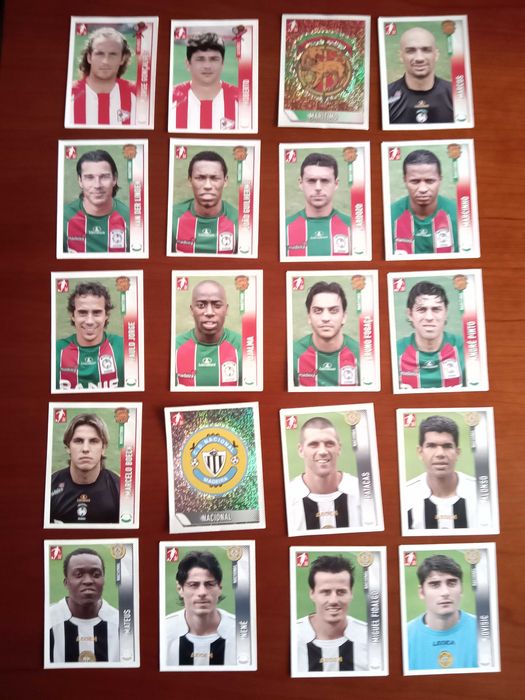 109 cromos diferentes 2008/09 descolados/recortados