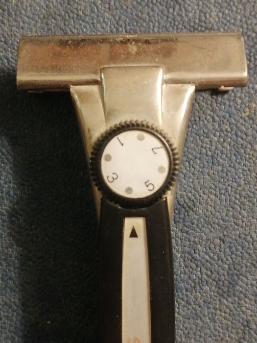 Máquina barbear vintage Schick Adjustable