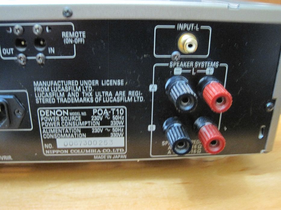Koncówka mocy Denon POA T10