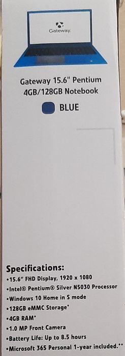 Nowy Gateway 15.6 ultra slim notebook