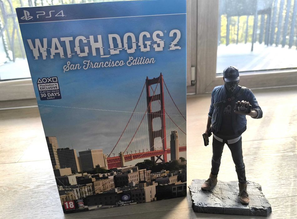 Watch Dogs 2 - Kolekcjonerska Figurka + Pudełko PS4