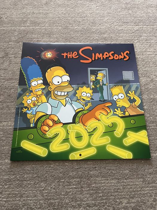 Calendário Simpsons 2025 Danilo