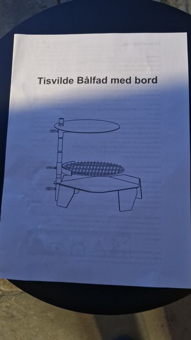 Grill na drewno ,nowy